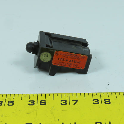 Klockner AT 11-1 10A Heavy Pilot Duty Limit Switch 600V AC (No Cover)