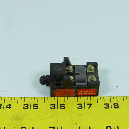 Klockner AT 11-1 10A Heavy Pilot Duty Limit Switch 600V AC (No Cover)