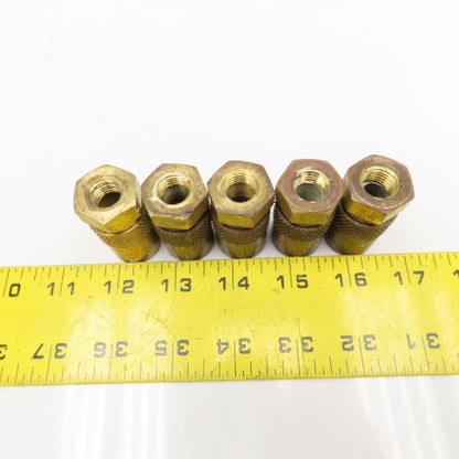 PPE300 Brass Quick Disconnect Female 3/8" NPT Lot Of 5