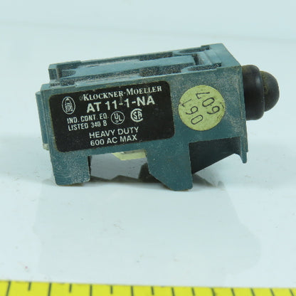 Klockner & Moeller AT 11-1-NA 600V AC Heavy Duty Limit Switch