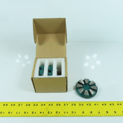 Runyon RSP 8-SEG Diamond Surface Prep Pad 70 Grit Medium Bond Box Of 3