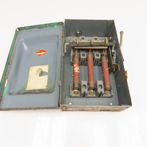 30A 240V 3 Pole Fused Disconnect