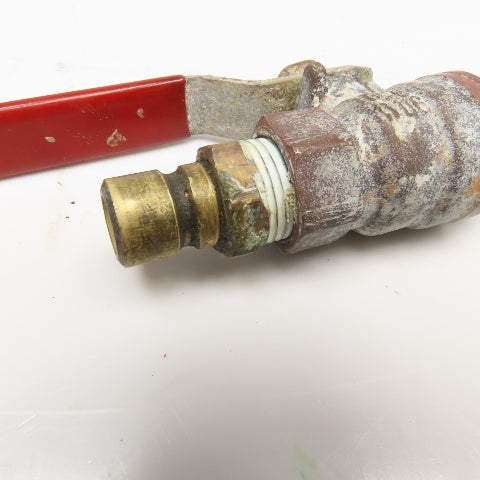 Legend T-900 3/8" Brass Ball Valve 600WOG Lot Of 3