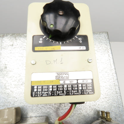 Tecnocontrol SE138 Differential Pressure Temperature Mechanical Actuator Control