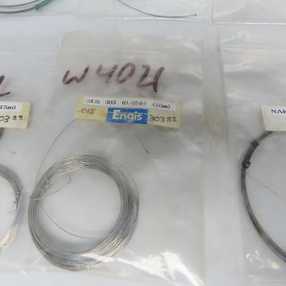 Micro Welding Wire S50C, SKD-61, STAVAX, SUS Assorted Lot