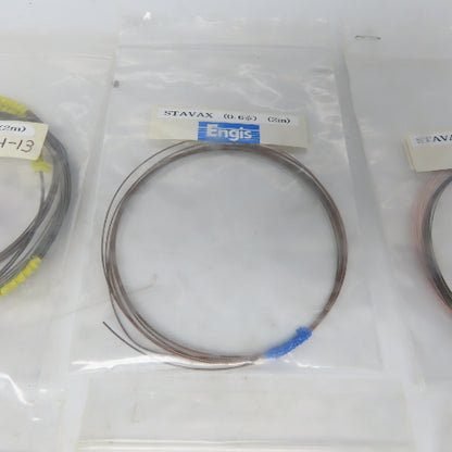 Micro Welding Wire S50C, SKD-61, STAVAX, SUS Assorted Lot