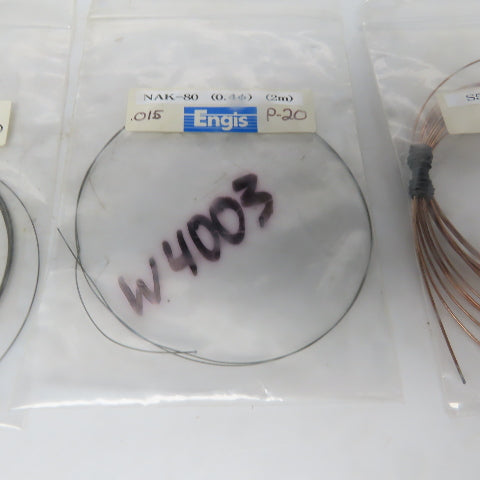 Micro Welding Wire S50C, SKD-61, STAVAX, SUS Assorted Lot