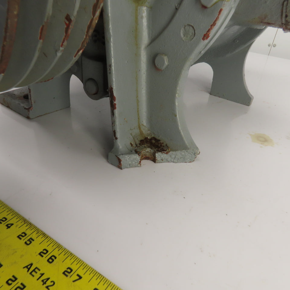 Roots 610 RAI Rotary Lobe Blower 754CFM 1900RPM 1-1/4" Shaft (Broken Feet)