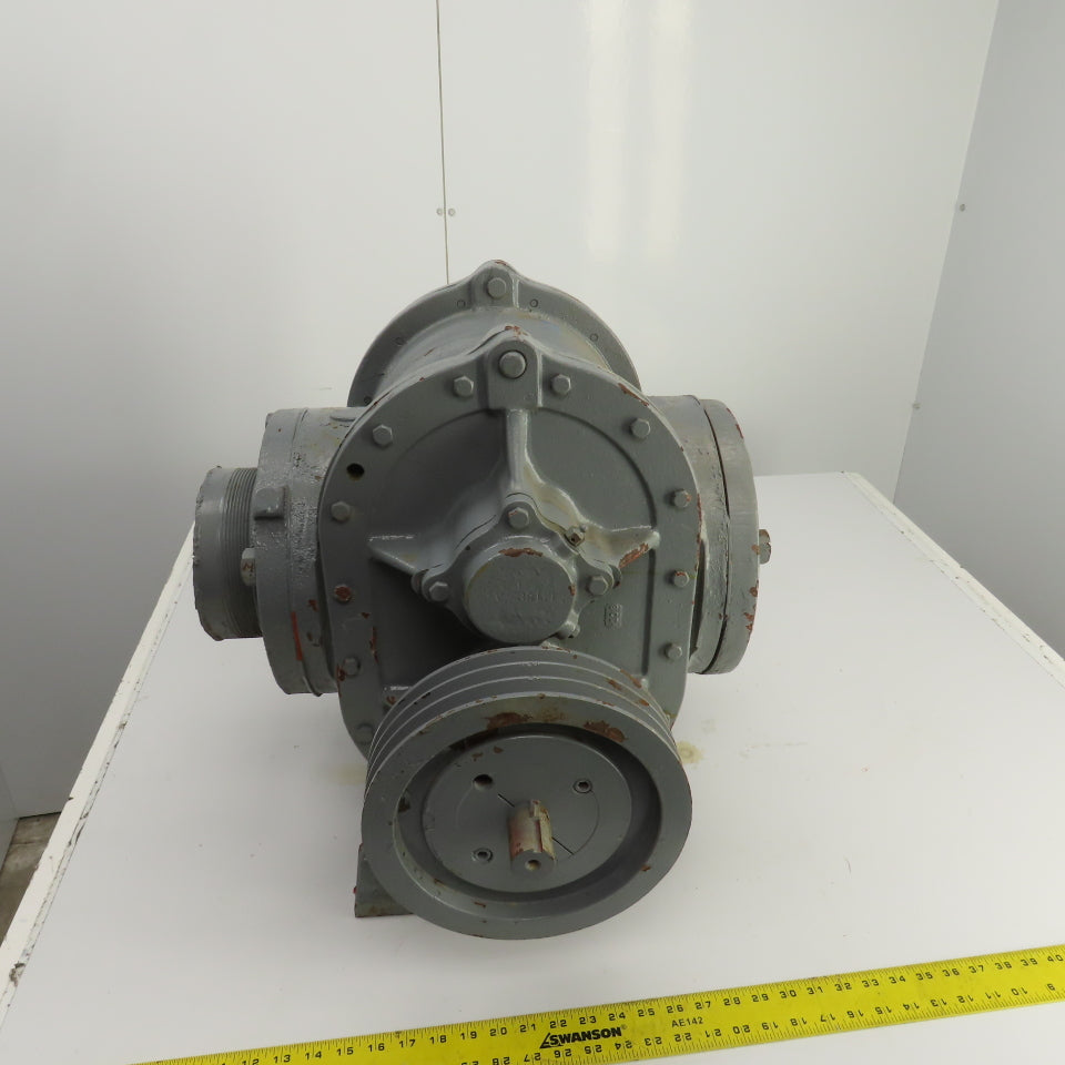 Roots 610 RAI Rotary Lobe Blower 754CFM 1900RPM 1-1/4" Shaft (Broken Feet)