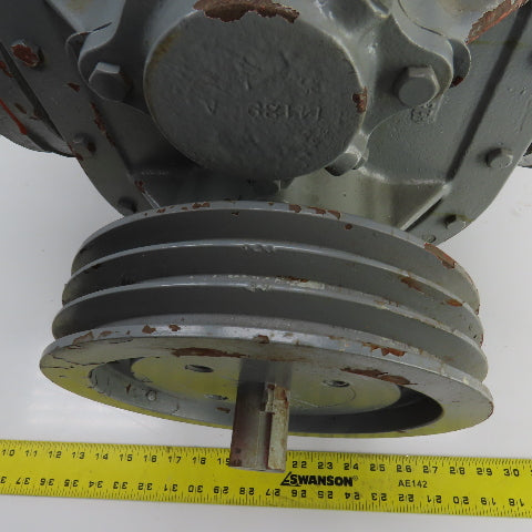 Roots 610 RAI Rotary Lobe Blower 754CFM 1900RPM 1-1/4" Shaft (Broken Feet)