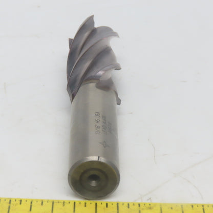 Cleveland C33279 Square End Mill 13/16 Dia 1-7/8" LOC 4 Flutes HSS Center Cut"
