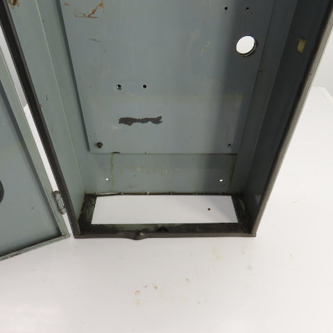 29" x 17" x 5-1/2" Steel Control Box Enclosure W/See-Through Front & Hinged Door
