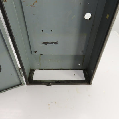 29" x 17" x 5-1/2" Steel Control Box Enclosure W/See-Through Front & Hinged Door