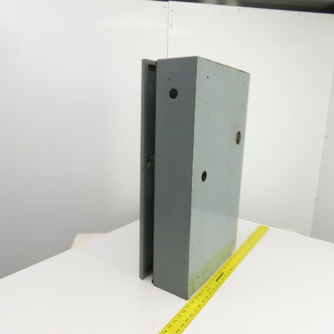 29" x 17" x 5-1/2" Steel Control Box Enclosure W/See-Through Front & Hinged Door
