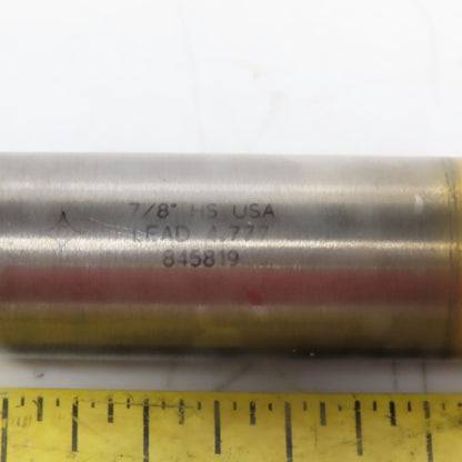 Cleveland C42254 Square End Mill 7/8 Dia 2" LOC 4 Flutes High Speed Steel TiN"