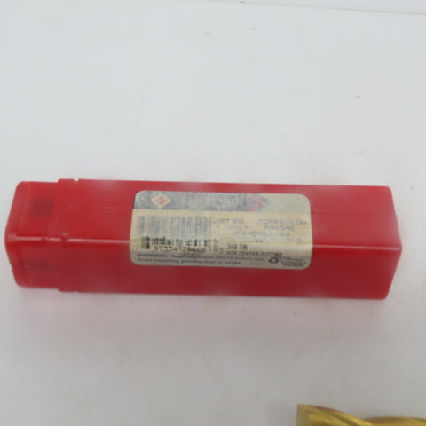 Cleveland C42254 Square End Mill 7/8 Dia 2" LOC 4 Flutes High Speed Steel TiN"