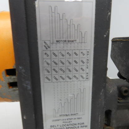 Hause Model 2696 Holomatic 208-460V 3Ph 725RPM Feed Drill