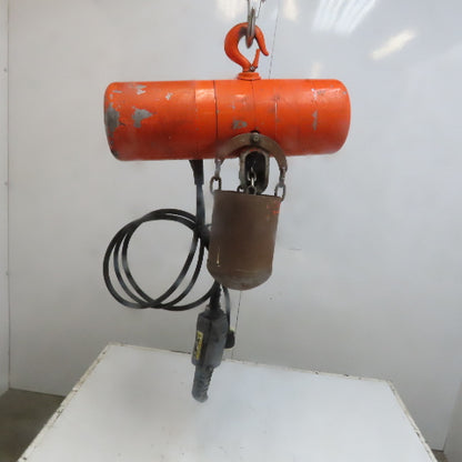 Lodestar Model A 1/8 Ton Electric Chain Hoist 10' Lift 32FPM 120V 1Ph