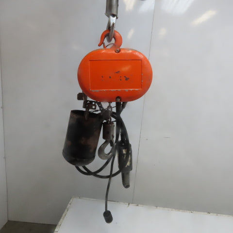 Lodestar Model A 1/8 Ton Electric Chain Hoist 10' Lift 32FPM 120V 1Ph