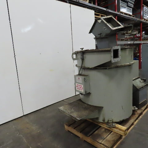 Chip Systems 10HP 36" Metal Chip Wringer Centrifuge 230/460V 3PH 10" Intake