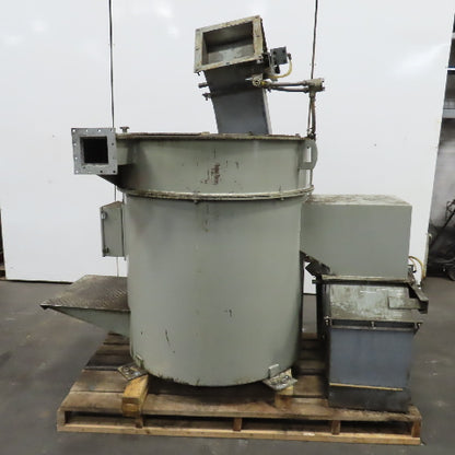 Chip Systems 10HP 36" Metal Chip Wringer Centrifuge 230/460V 3PH 10" Intake