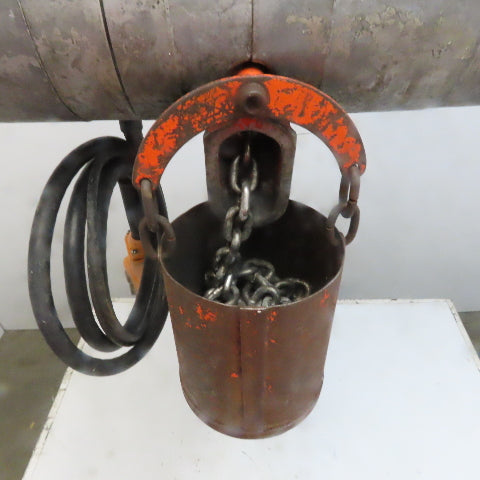 Lodestar Model A 1/8 Ton Electric Chain Hoist 10' Lift 32FPM 120V 1Ph