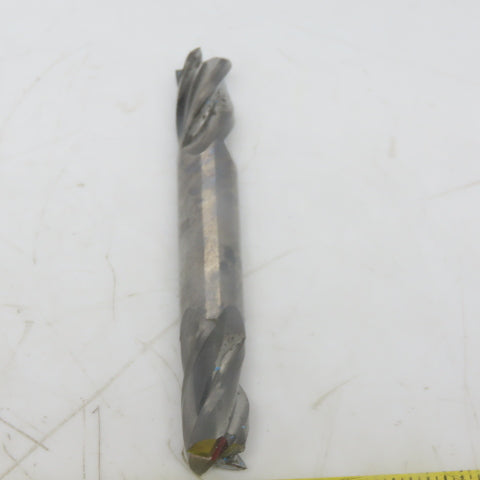 SGS 1/2"x1/2"x1" HSS Double End 4 Flute End Mill Solid Carbide Center Cut