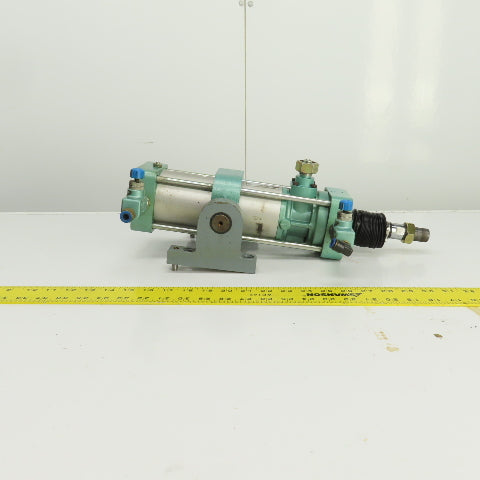Kuroda Eighty Series Pneumatic Air Cylinder 5-1/2" Stroke 2-1/2" Bore 1" Rod