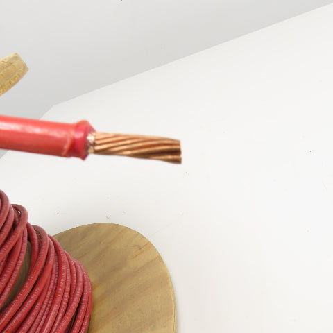Encore 118101003450 8 AWG Strand Copper Wire THWN-2 RED 65'
