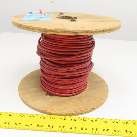 Encore 118101003450 8 AWG Strand Copper Wire THWN-2 RED 100'