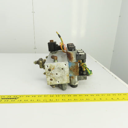 JLG Valve Block Manifold Assembly From A Model 2046E