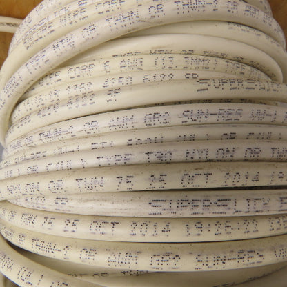 Encore 118101202440 6 AWG Strand Copper Wire T90/TWN White 600V 80'