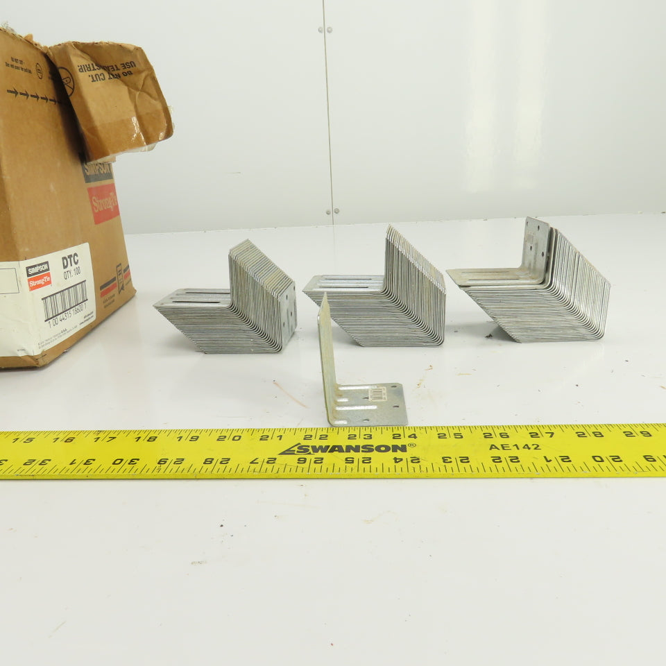 Simpson Strong-Tie DTC ER-102 18 Gauge Roof Truss Clips Lot Of 100