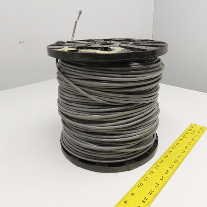 Carol C2543A 18/4 Shielded Multiconductor CMR/CL3R/FPLR Alarm Cable 90'