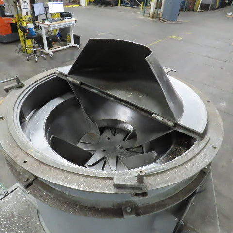 American Conveyor System 10HP 36" Metal Chip Wringer Centrifuge 480V 12" Intake