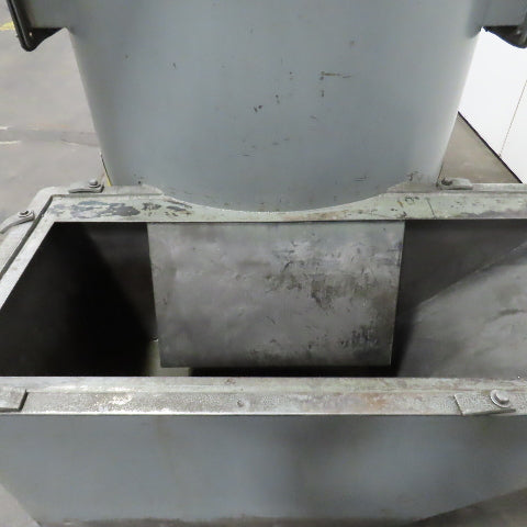 American Conveyor System 10HP 36" Metal Chip Wringer Centrifuge 480V 12" Intake