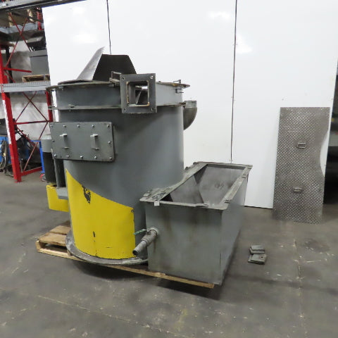 American Conveyor System 10HP 36" Metal Chip Wringer Centrifuge 480V 12" Intake