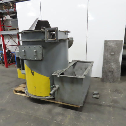 American Conveyor System 10HP 36" Metal Chip Wringer Centrifuge 480V 12" Intake