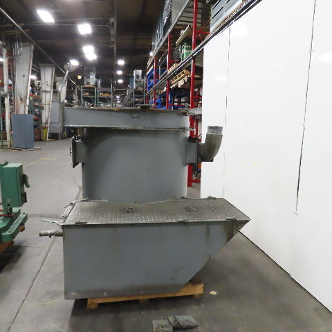 American Conveyor System 10HP 36" Metal Chip Wringer Centrifuge 480V 12" Intake