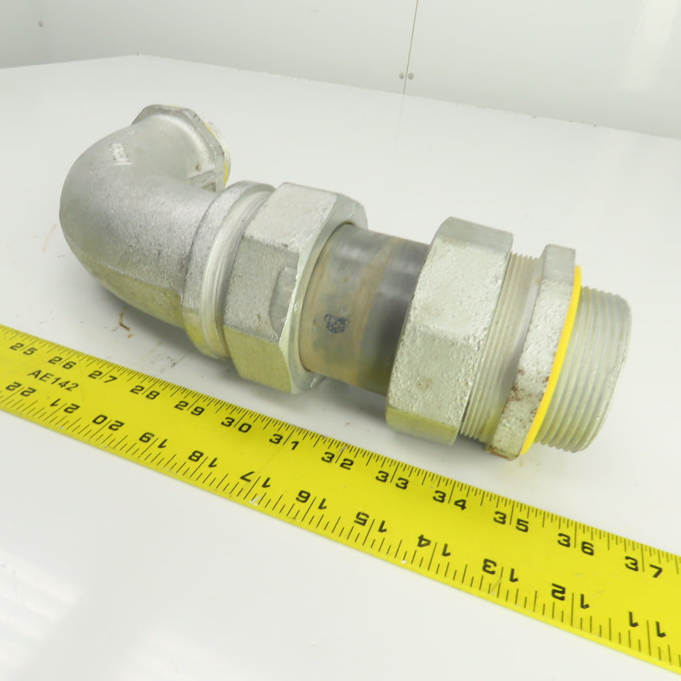 Eaton LT25090 Liquidator 2-1/2" 90° Male Liquidtight Connector