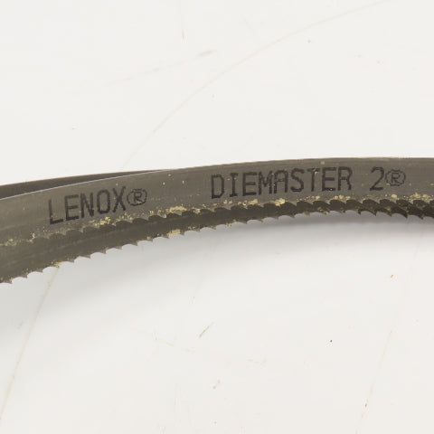 Lenox Diemaster 2 9'-1" Welded Band Saw Blade 1/2"T 6TPI .025" Lot Of 2