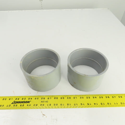 Carlon E940P 5" PVC Socket Coupling Slip x Slip Lot Of 2