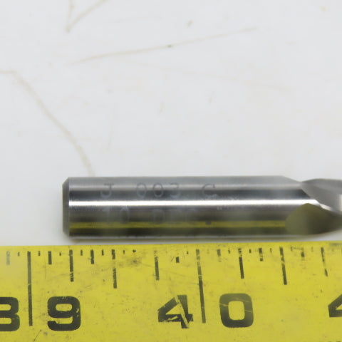 1/32 Rad x 3/8SH 3F Ball 10-? Angle Micro Carbide Tapered End Mill