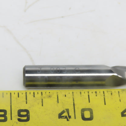 1/32 Rad x 3/8SH 3F Ball 10-? Angle Micro Carbide Tapered End Mill