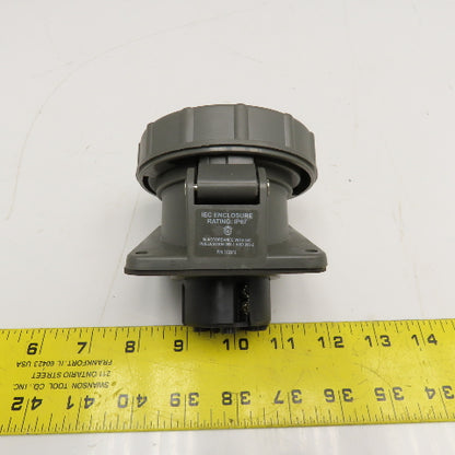 Pass & Seymour PS430R9-W Pin & Sleeve Watertight Receptacle 30A 3Ph 250V 3P 4W