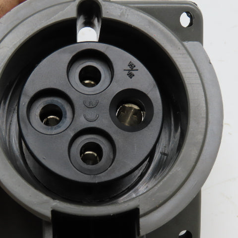 Pass & Seymour PS430R9-W Pin & Sleeve Watertight Receptacle 30A 3Ph 250V 3P 4W