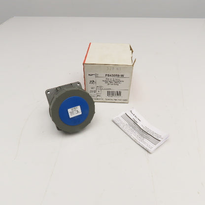 Pass & Seymour PS430R9-W Pin & Sleeve Watertight Receptacle 30A 3Ph 250V 3P 4W