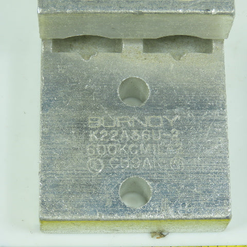 Burndy K22A36U-2 Universal Mechanical Lug & Terminal 2 AWG 4 Conductor
