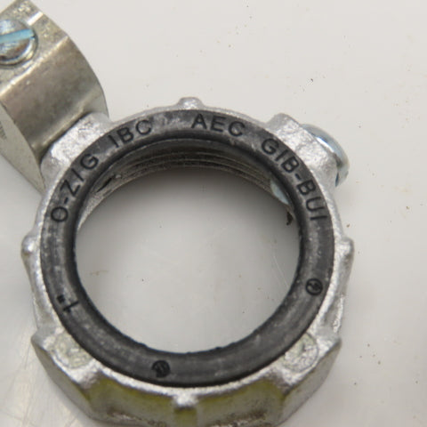 O-Z Gedney AEC GIB-BUI 1" Insulated Grounding Bushing Lot Of 2