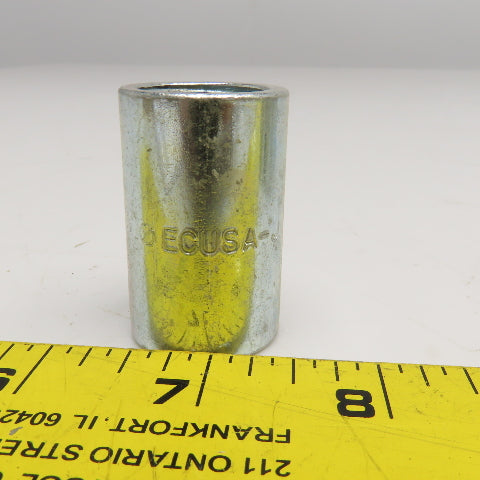 ECUSA-J 1/2" Steel Conduit Coupling Lot Of 10